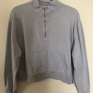 AERIE collared half zip